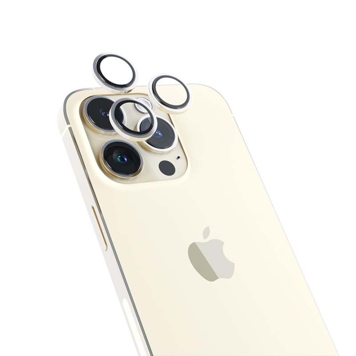 Epico ochranná sklíčka na čočky kamery iPhone 14 Pro / 14 Pro Max, zlatá