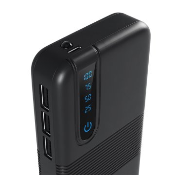Spello USB-A powerbanka - 20 000mAh, černá