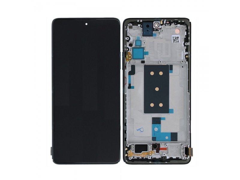 LCD + Dotyk + Rámeček pro Xiaomi Mi 11T Pro černá (Service Pack)