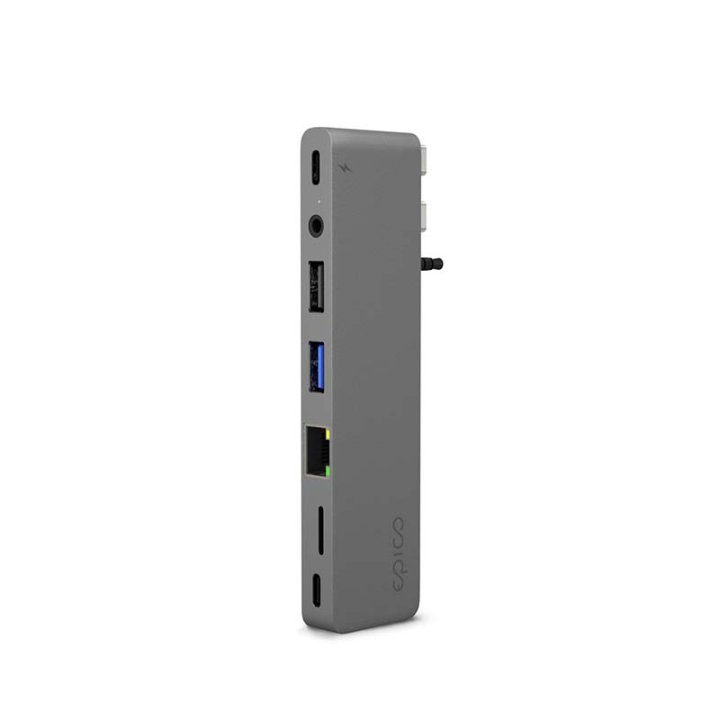 EPICO Hub Pro III s rozhraním USB-C pro notebooky, vesmírně šedý