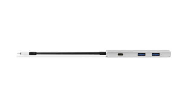 Epico USB Type-C HUB 4K HDMI, stříbrná/černá