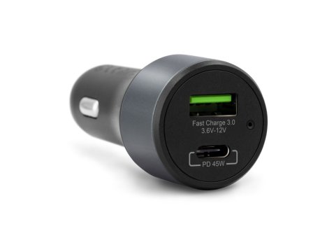 EPICO 63W Car Charger, space gray