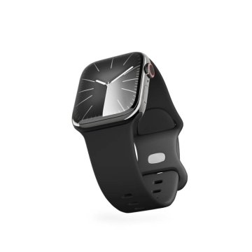 Epico - silikonový řemínek pro Apple Watch 38/40/41 mm, černý