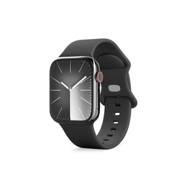 Epico - silikonový řemínek pro Apple Watch 38/40/41 mm, černý