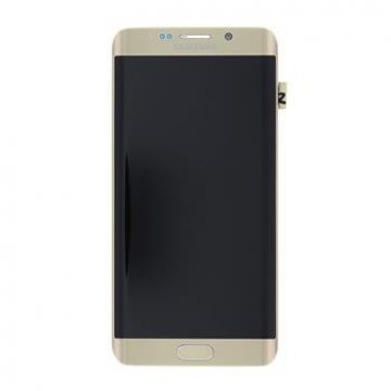 Originální Samsung LCD displej + dotyková deska pro Galaxy S6 Edge Plus G928 zlaté