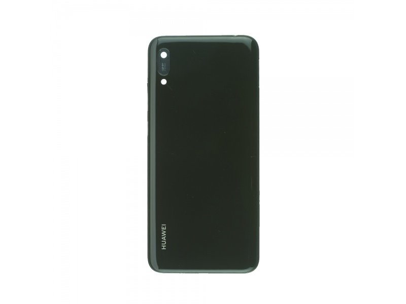 Zadní kryt bez otisku prstů pro Huawei Y6 2019 černá (OEM)