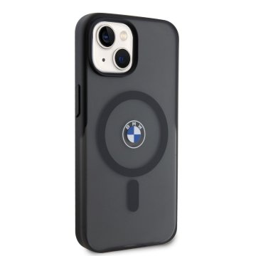 BMW IML Signature - ochranný kryt s MagSafe pro iPhone 15, černý