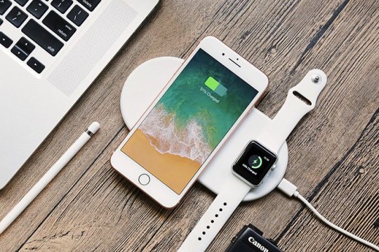 NPI Airpower Wireless Fast Charger for iWatch + iPhone X (Dual)