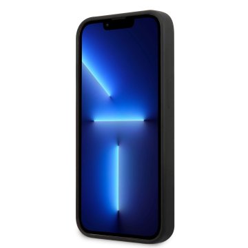 Karl Lagerfeld Liquid Silicone Ikonik NFT - ochranný kryt pro iPhone 13, černý
