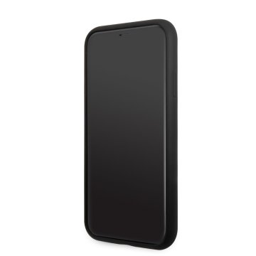 Karl Lagerfeld Liquid Silicone Ikonik NFT - ochranný kryt pro iPhone 11, černý