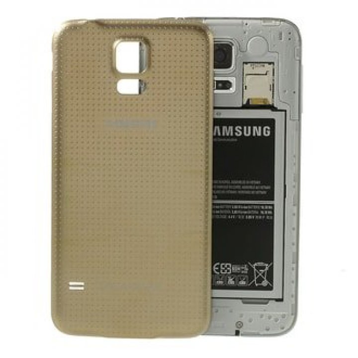 Zadní kryt pro Samsung Galaxy S5 - Gold