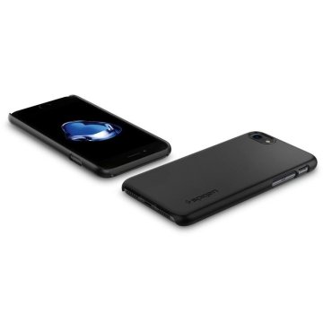 Spigen Thin Fit - ochranný kryt pro iPhone 7/8/SE (2022/2020), černý