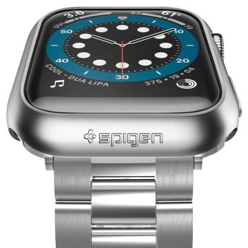 Spigen Thin Fit - řemínek pro Apple Watch SE 2022/6/SE/5/4 (44 mm), stříbrný