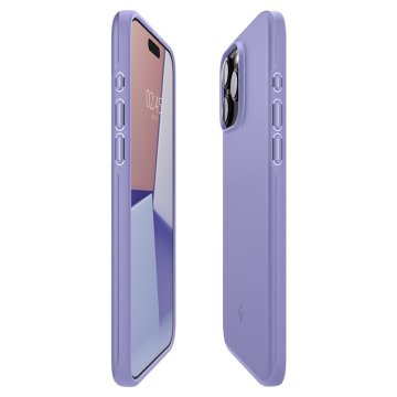 Spigen Thin Fit - ochranný kryt pro iPhone 15 Pro, fialový