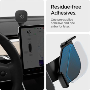 Spigen Tesla OneTap MagFit Car Mount pro iPhone 12/13/14/15, černý