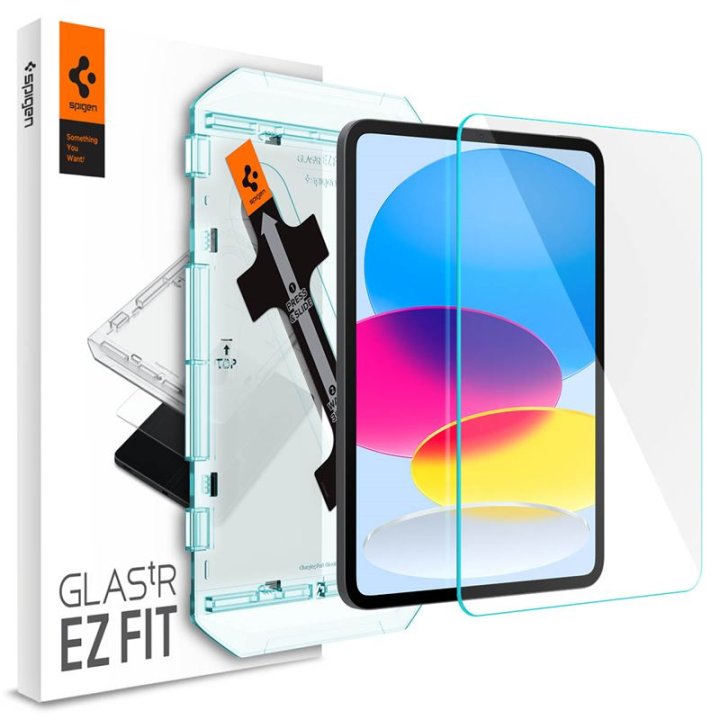 Spigen Glass EZ Fit 1, ochranné sklo iPad 10.9" (2022)