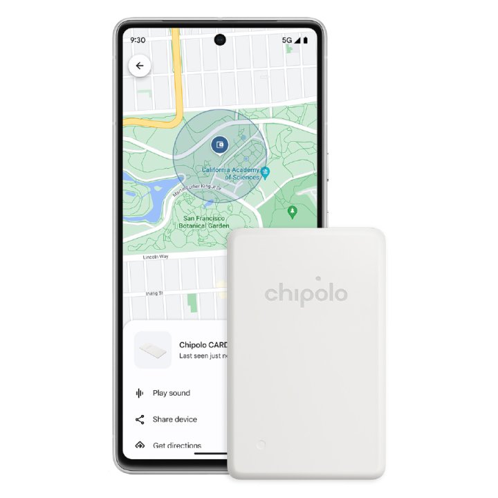 Chipolo CARD Point – Google Find My Device lokátor, bílý