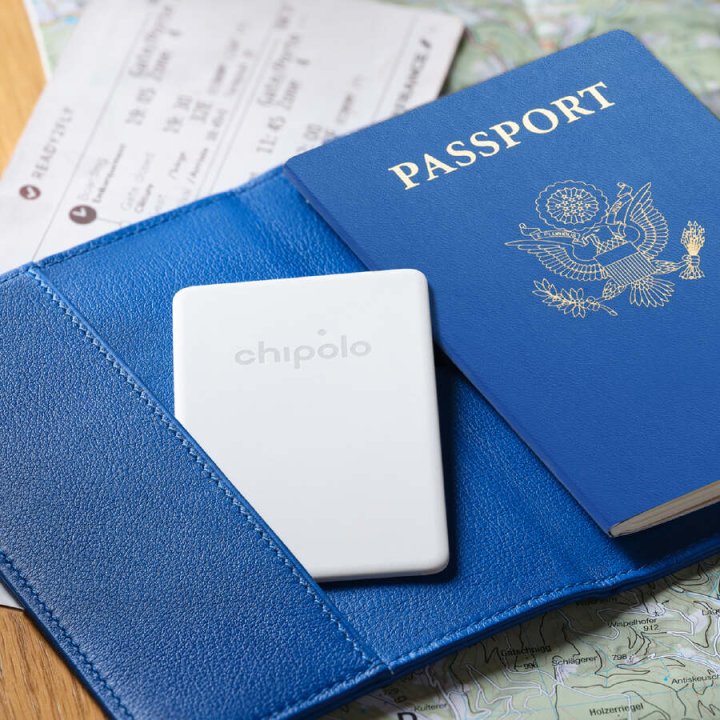 Chipolo CARD Point – Google Find My Device lokátor, bílý