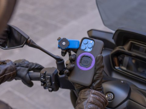 Quad Lock Motorcycle/Scooter Mirror Stem Mount - Držák mobilního telefonu na motorku