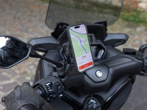 Quad Lock Motorcycle/Scooter Mirror Stem Mount - Držák mobilního telefonu na motorku