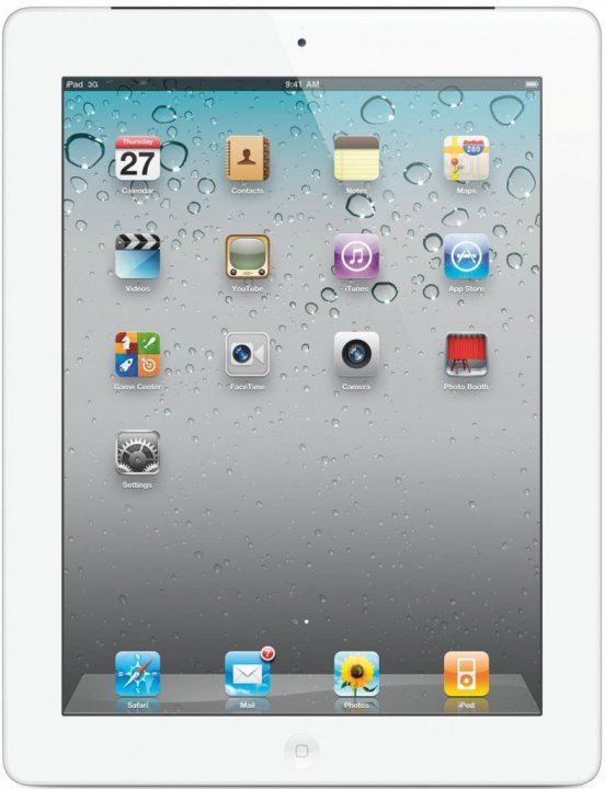 Apple iPad 2 16 GB Wifi i+ Cellular - white