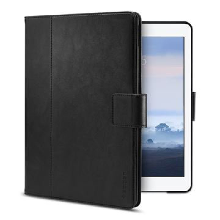 Spigen Stand Folio case, black - iPad 9.7"