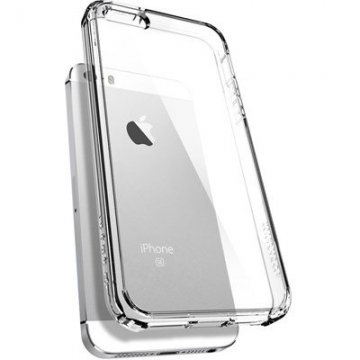 Spigen Ultra Hybrid kryt Apple iPhone SE/5s/5 čirý
