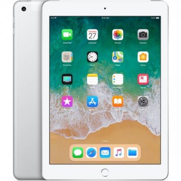 Apple iPad 32GB Wi-Fi + Cellular stříbrný (2018)