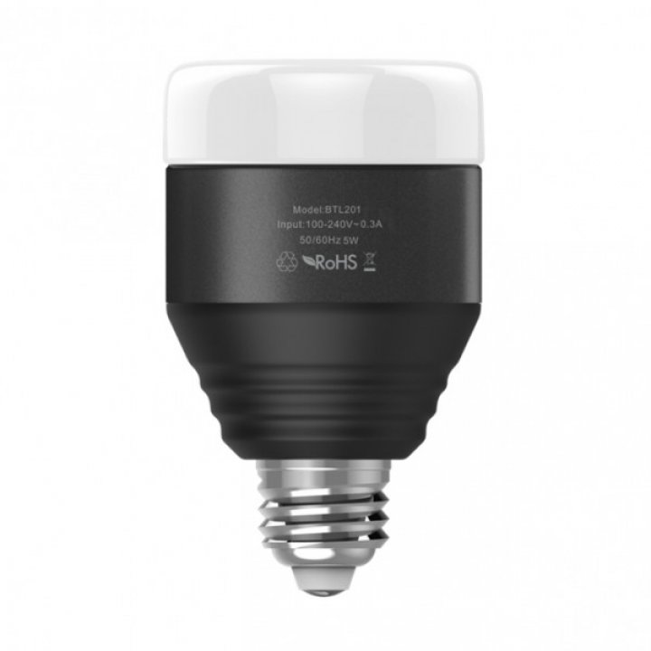 MiPow Playbulb Smart LED žárovka E27 5W (40W) RGB, černá