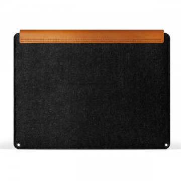 MUJJO Sleeve ochranné pouzdro pro Macbook Pro 15" - žlutohnedé